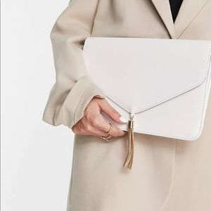 White ASOS clutch ❌SOLD❌